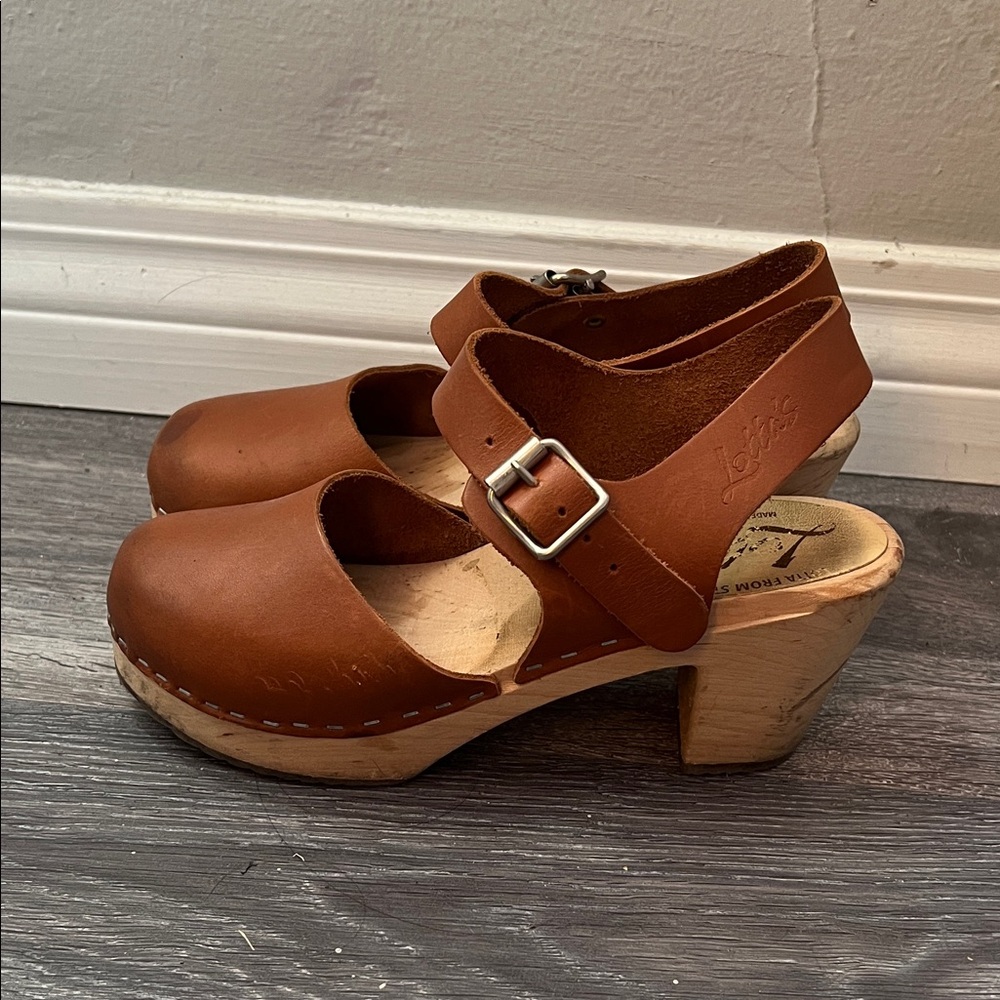 Leather Clog Sandals - Lotta from Stockholm